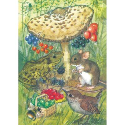 Molly Brett - The Fruit Stall - Postcard